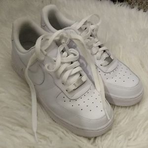 Nike White Air Force One's